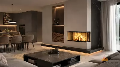 Каминная топка Rocal G450 TC plus 250