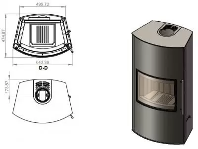Гордана 480 L black Гордана 480 L black