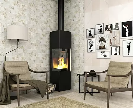 Печь-камин Ember Стеван 700 XL black Печь-камин Ember Стеван 700 XL black